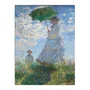Quadro Decorativo Pintura "Mulher Com um Guarda-Sol – Madame Monet e seu Filho" de Claude Monet