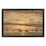 Quadro Decorativo Pintura "Pôr do sol em Scheveningen" de Hendrik Willem Mesdag