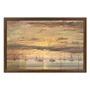 Quadro Decorativo Pintura "Pôr do sol em Scheveningen" de Hendrik Willem Mesdag