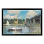 Quadro Decorativo Pintura "A Ponte de Argenteuil" de Claude Monet
