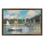 Quadro Decorativo Pintura "A Ponte de Argenteuil" de Claude Monet