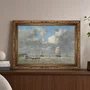 Quadro Decorativo Pintura "Le Havre" de Eugène Boudin