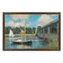 Quadro Decorativo Pintura "A Ponte de Argenteuil" de Claude Monet