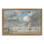 Quadro Decorativo Pintura "Le Havre" de Eugène Boudin