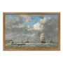 Quadro Decorativo Pintura "Le Havre" de Eugène Boudin