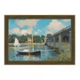 Quadro Decorativo Pintura "A Ponte de Argenteuil" de Claude Monet