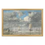 Quadro Decorativo Pintura "Le Havre" de Eugène Boudin