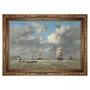 Quadro Decorativo Pintura "Le Havre" de Eugène Boudin