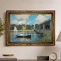 Quadro Decorativo Pintura "A Ponte de Argenteuil" de Claude Monet