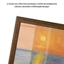 Quadro Decorativo Pintura Pôr do Sol no Mar Estilo Modern Heritage