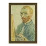 Quadro Decorativo Pintura "Retrato de Vincent van Gogh"