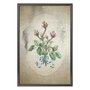 Quadro Decorativo Ramo De Flores Vintage