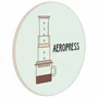 Quadro Decorativo Redondo Aeropress