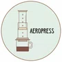 Quadro Decorativo Redondo Aeropress