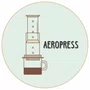 Quadro Decorativo Redondo Aeropress