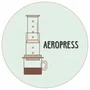Quadro Decorativo Redondo Aeropress