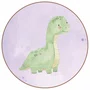 Quadro Decorativo Redondo Braquiossauro Dinossauro Fofinho