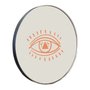Quadro Decorativo Redondo Olho com Moldura Flexível Metalizada