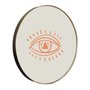 Quadro Decorativo Redondo Olho com Moldura Flexível Metalizada