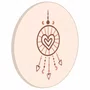 Quadro Decorativo Redondo Prendedor de Sonhos Boho