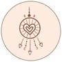 Quadro Decorativo Redondo Prendedor de Sonhos Boho
