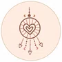 Quadro Decorativo Redondo Prendedor de Sonhos Boho