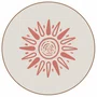 Quadro Decorativo Redondo Sol Boho