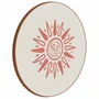 Quadro Decorativo Redondo Sol Boho