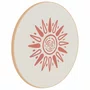 Quadro Decorativo Redondo Sol Boho