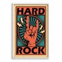 Quadro Decorativo Rock And Roll Hand Hard Rock