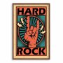 Quadro Decorativo Rock And Roll Hand Hard Rock