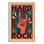 Quadro Decorativo Rock And Roll Hand Hard Rock