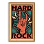 Quadro Decorativo Rock And Roll Hand Hard Rock