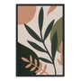 Quadro Decorativo Silhueta Folhagens