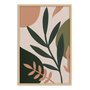 Quadro Decorativo Silhueta Folhagens