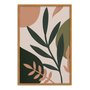 Quadro Decorativo Silhueta Folhagens