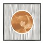 Quadro Decorativo Sol Sobre Linhas Estilo Japandi