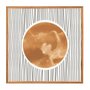 Quadro Decorativo Sol Sobre Linhas Estilo Japandi