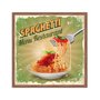Quadro Decorativo Spaghetti Menu Restaurant