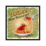 Quadro Decorativo Spaghetti Menu Restaurant