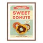 Quadro Decorativo Sweet Donuts