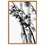 Quadro Decorativo Take Arte de Bambus no Estilo Sumiê