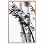 Quadro Decorativo Take Arte de Bambus no Estilo Sumiê