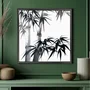 Quadro Decorativo Take Pintura de Bambus no Estilo Sumiê
