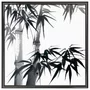 Quadro Decorativo Take Pintura de Bambus no Estilo Sumiê