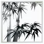 Quadro Decorativo Take Pintura de Bambus no Estilo Sumiê