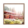 Quadro Decorativo Templo Oriental