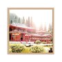 Quadro Decorativo Templo Oriental