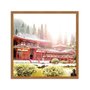 Quadro Decorativo Templo Oriental