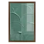 Quadro Decorativo Textura Abstrata de Arcos Estilo Modern Heritage
